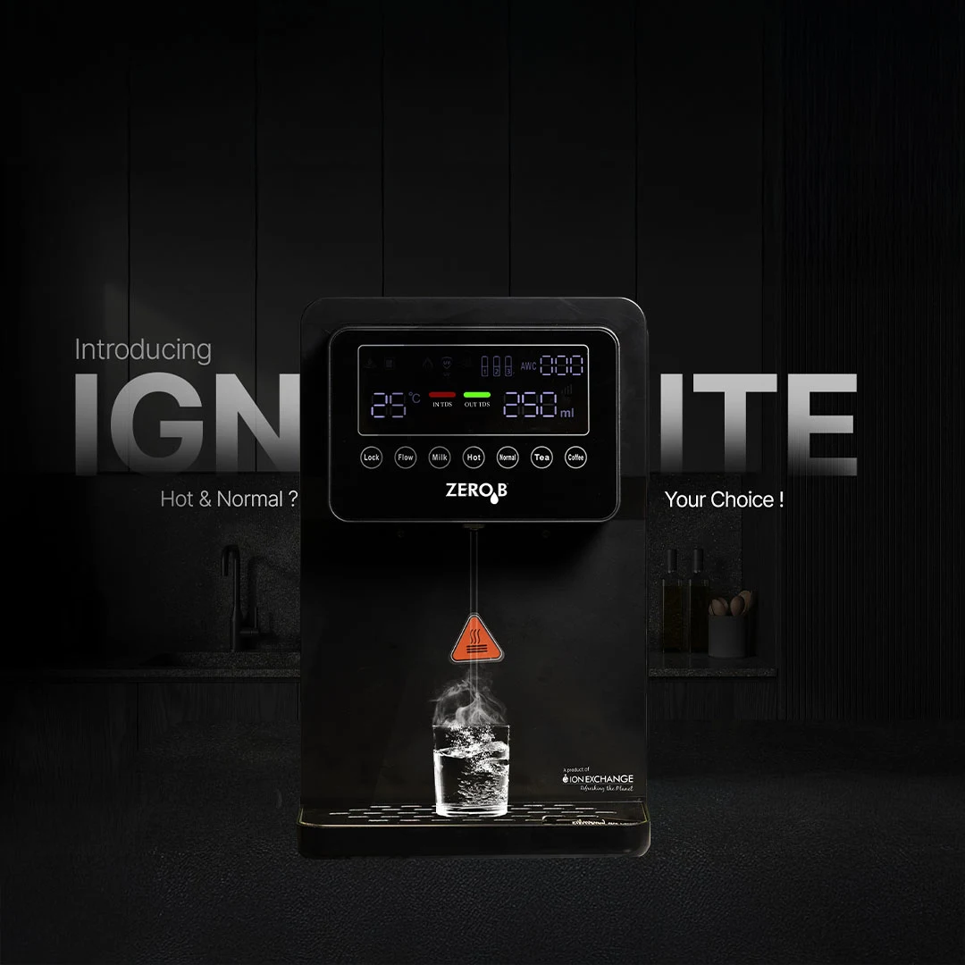 Zero B Ignite RO HN1 series, Hot and Normal Water Purifier