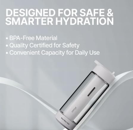 Zero B H2OHH Portable Water Filter 600ml - Trition Bottle