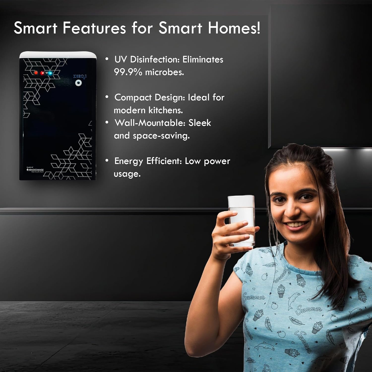 Zero B UV Lite – Ultraviolet (UV) Water Purifier | Advanced UV Disinfection 