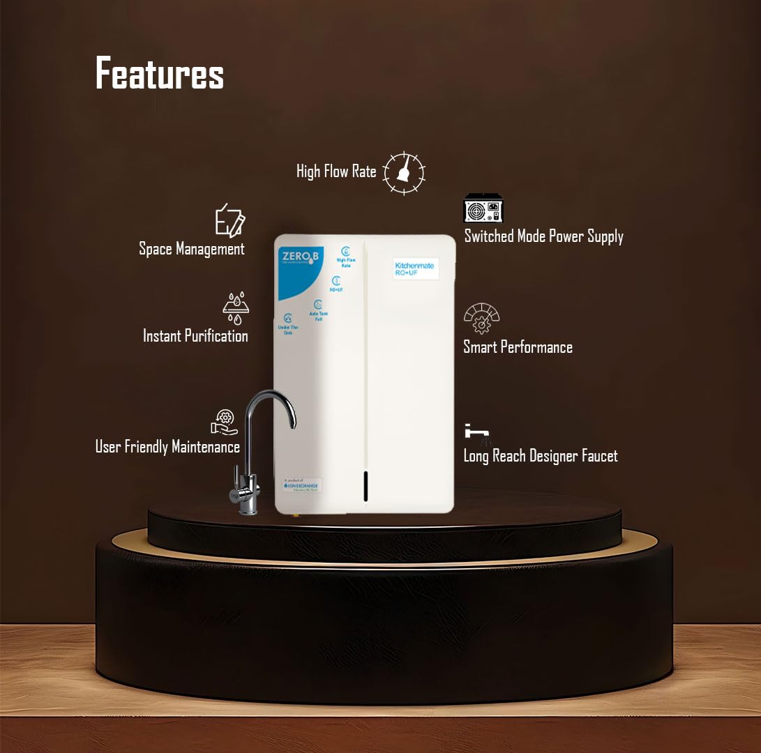 Zero B Kitchenmet Next Gen  UV UTC Water Purifier
