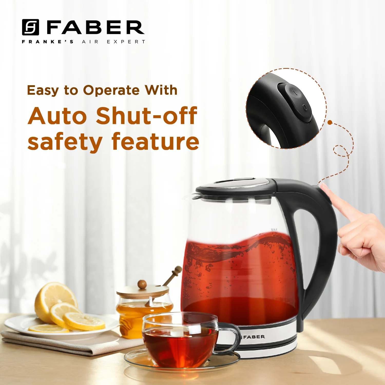 Faber Kettle 1.8L GL BK