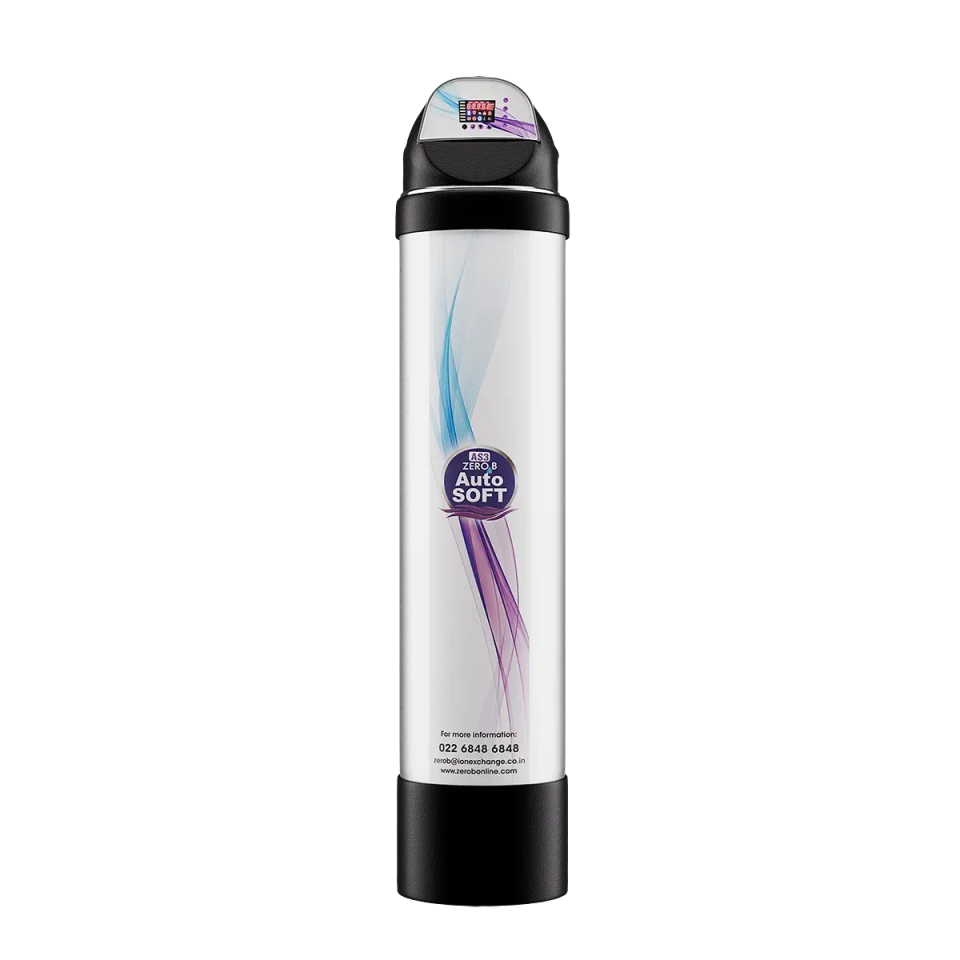 Zero B 2000Lph Auto Water Softner(Purple Resin+Salt Tablets) - AUTOSOFTENER -AS 2.1