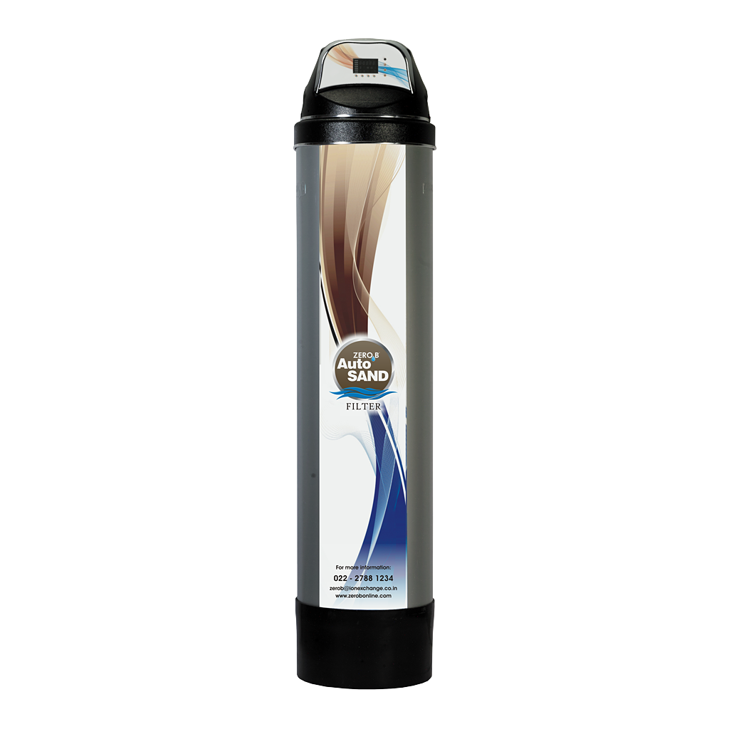 Zero B Auto Sand Filter 6000 LPH | 3 Stage 3000 LPH | VESSAL 13/54, + HIGH GRADE SAND